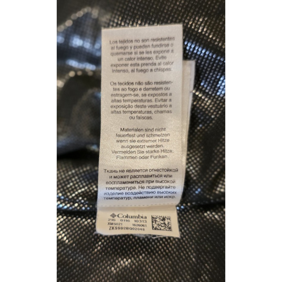 Columbia Omni-Heat Green Puffer Jacket Women’s Medium Winter Ski Coat Warm - Picture 8 of 8